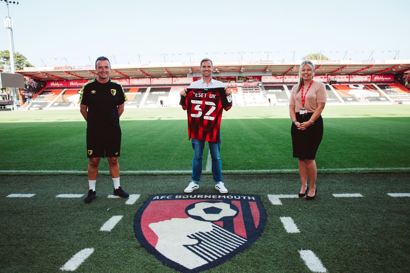 Jake Moore with AFC Bournemouth