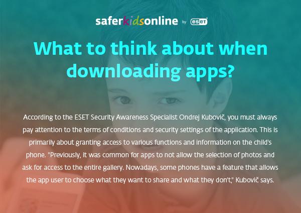 What to think about when downloading apps